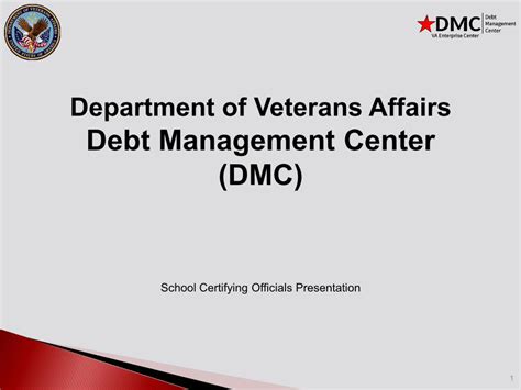 department of veterans affairs debt management center.